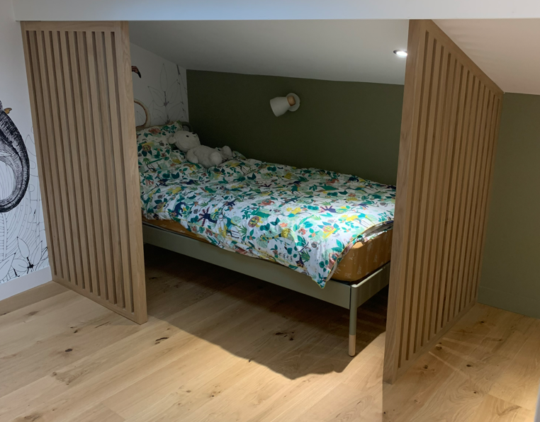 Conception, fabrication et pose de claustras dans chambre à Bègles, en gironde